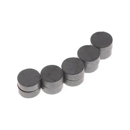 Imán Redondo Diametro 15mm X Grosor 4mm - 150 Unidades Negro