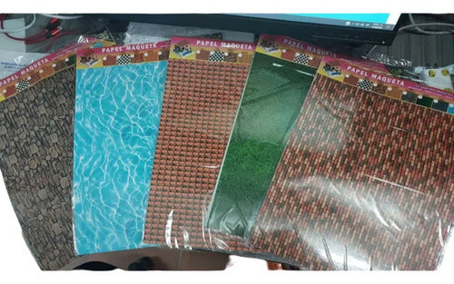 Papel Para Maqueta Tamaño Oficio X 50 Unidades