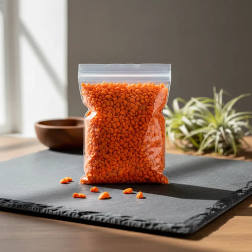 Piedra Artificial Para Manualidades Escolar 470gr Naranja