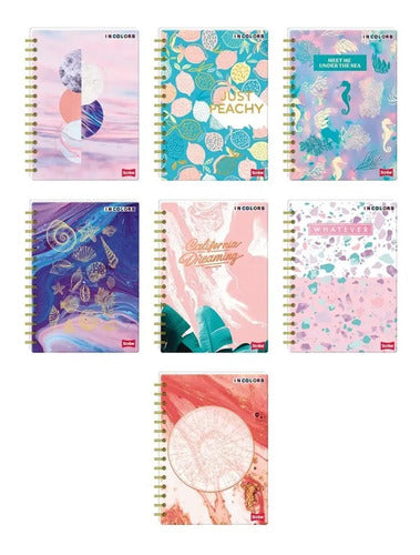 Cuaderno Peque Argollado Cuadriculado Pastadura 80h X 12 Und