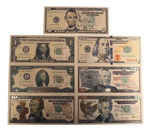 Billete Didáctico Surtido Dólar X 100 Unidades