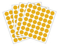 Rotulo Adhesivo Redondo Dorado 1.3 Cm X 308 Pcs X 3 Unidades Dorado