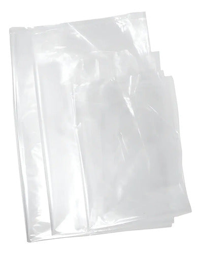 Bolsa 1 Libra Transparente 13x23cm - 100 Unidades Transparente Libra