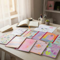 Cuaderno Stickers Cosido Ferrocarril 50 Hjs X 6 Unidades