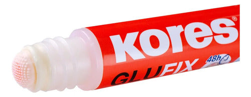Pegamento Líquido Transparente Glufix Kores 50 Ml Transparente
