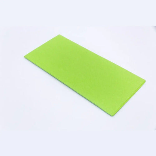 100 Pcs Papel Seda Verde Biche