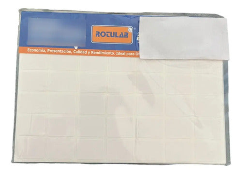 Rotulo Autoadhesivo Blanco 22-16mm X 336 Pcs - Ref. 22-16