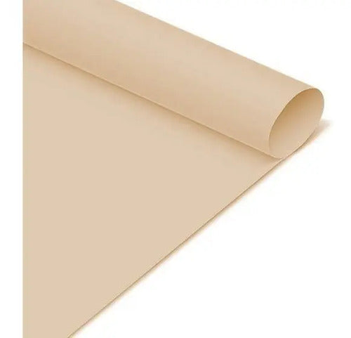 25 Pcs Papel Seda Beige Oscuro