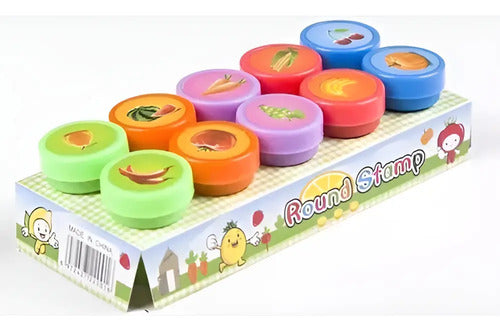 Sellos Infantiles Estampados Didácticos X 15 Unidades