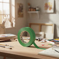 Cinta Enmascarar 24mm - 20 Metros X 4 Unidades Verde