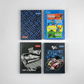 Cuaderno Cosido 7 Materias Pequeño Hombre Pasta Dura Hombre