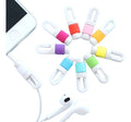 100 Unidades Protector Para Cable De Audifono Surtidos
