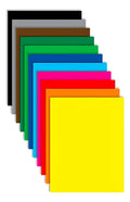 Papel Silueta Surtidos Medio Pliego 70x50 Cm - 50 Unidades  A Elección