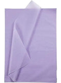 100 Pcs Papel Seda Lila Lila Liso