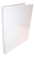 Folder Blanco Catalogo Oficio Legajador - 0.5 Pulgadas Blanco
