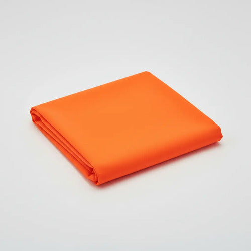 Paño Lency Fieltro Manualidades Importado 100x92 Cm Naranja Naranja