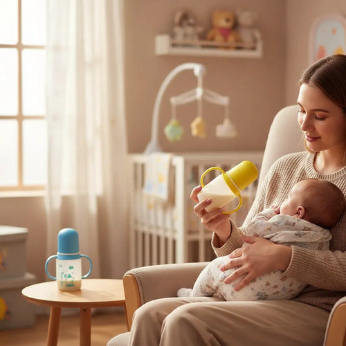 Biberón Pequeño Colores X 6 Unidades Surtido Tetero