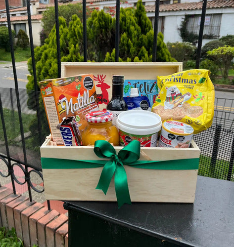 Ancheta Navideña Cofre Navidad