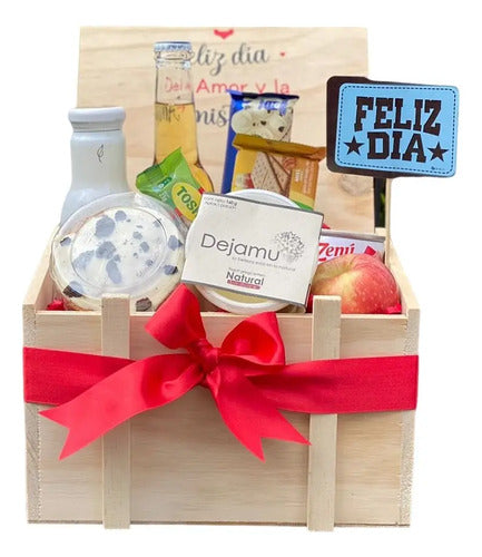 Regalo Amor Y Amistad Y Torta