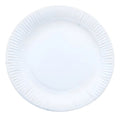 Plato Papel Ecológico Redondo Blanco  15cm X 20 Unidades Blanco