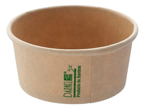 Copa Desechable Bamboo 1 Oz - 50 Unidades Caqui