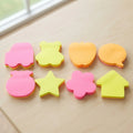 Notas Adhesivas Post It Figuras 24 Tacos X 100 Hojas Multicolor