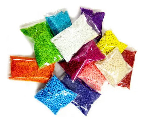 Chaquiras Pepas Bisutería 8.8mm - 1.000und X 6 Paquetes