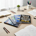 Cuaderno Grande Cosido Cuadriculado 100 Hojas X 50 Unidades