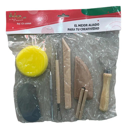 Herramientas De Arte Y Modelado Set X 7 Piezas