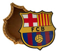 Caja Decorativa Forma Escudo Barcelona Regalo 22x21x8 Cm  Azul Barcelona