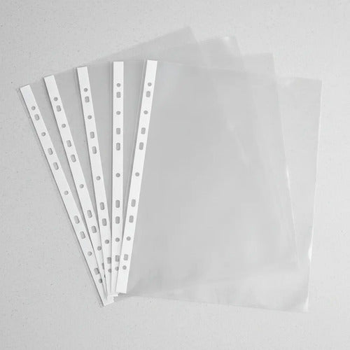 Sobre Bolsillo De Acetato Carta Delgado X 100 Unidades  Transparente