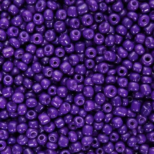 Chaquiras Pepas Bisutería Color Morado 8.8mm -1.000und