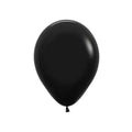 Globo Bomba Metalizado Color Negro R12 X 50 Und