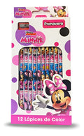 Colores Primavera Minnie X12 Colores X 12