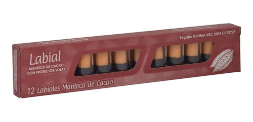 Manteca De Cacao X12 - 12 Cajas