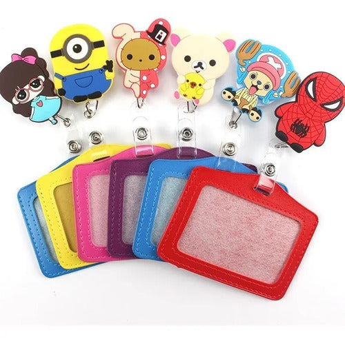 Porta Carnet Yoyo Muñecos Super Heroes
