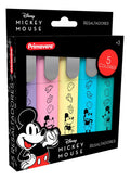 Resaltadores Pastel Disney Mickey X 5 Primavera
