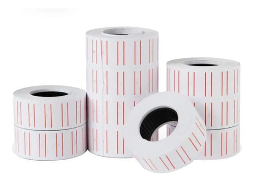 Rollos Para Etiquetadora 5500 X 10 Rollos