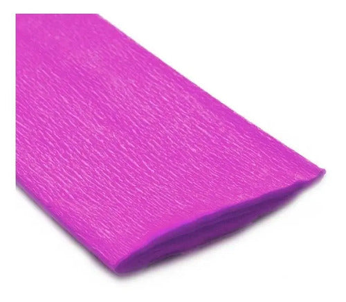 Papel Crepe Morado X 10 Unidades