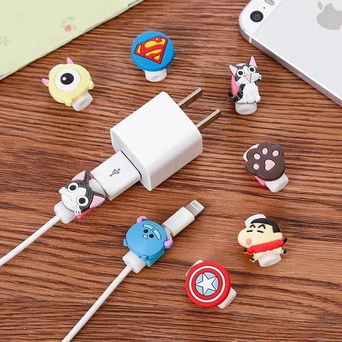 Protector Para Cable X 2 Unidades A Elegir