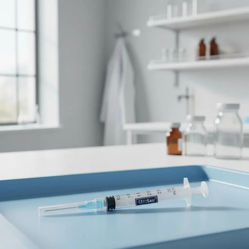Jeringa Desechable Alfa 3ml X 100 Unidades 3 Ml