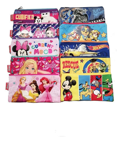 Cartuchera 1 Bolsillo Niño/niña - 23 Unidades Surtido