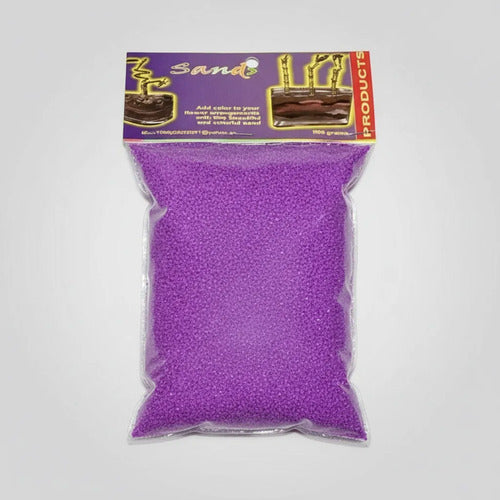 Arena Artificial Manualidades Morado X 500gr Morado