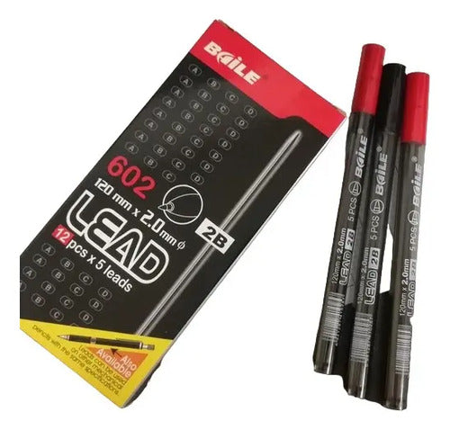 Minas 2.0 Mm 2b - 30 Minas Marca: Baile