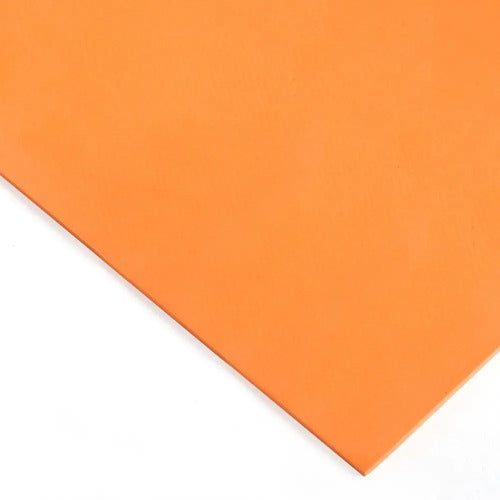 12 Pcs Papel Foami Fomi Pliego Naranja