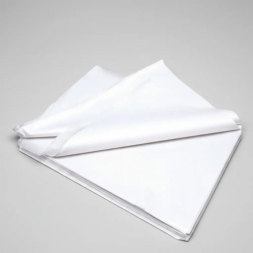 100 Pcs Papel Seda Blanco