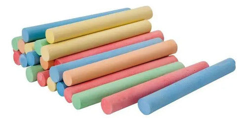 Tiza Color X 80 Unidades Colores