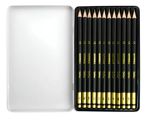 Lápiz Graduado Kores Set X12pcs Set X 12 Pcs