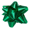 Moño Estrella Verde Para Regalo Diámetro 2.5cm X 100 Und