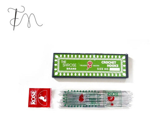 Agujas De Tejer Crochet Tamaño Surtido X 12 Del  #0 Al #12